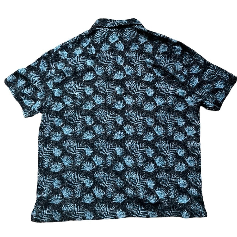 NWT Nat Nast Navy Silk Blend Shirt XL - Picture 4 of 8